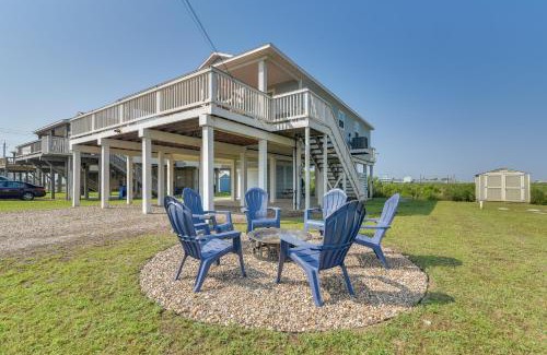 Surfside Beach House | Walk to Shore Surfside Beach Home with Bay Views
