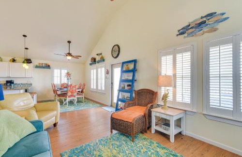 Surfside Beach House | Walk to Shore Surfside Beach Home with Bay Views