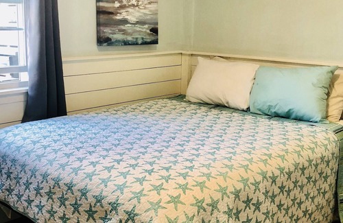 York Beach House | Walk to the beach! This house is perfect for multi families, space and privacy!