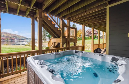 McHenry House | Walk to Wisp! Stunning Lakefront Home!