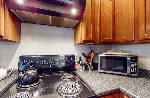 Camden Apartment | Walkable apartment with water view, washer/dryer & full kitchen