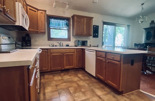 Arnolds Park House | Walking distance to historic Arnold’s Park and West Lake Okoboji
