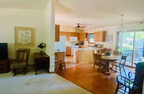 Arnolds Park House | Walking distance to historic Arnold’s Park and West Lake Okoboji