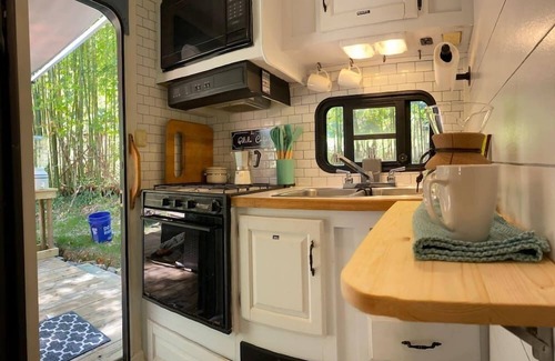 Asheville House | Warm and Cozy, Vintage, Camper 8 Minutes from the heart of Asheville