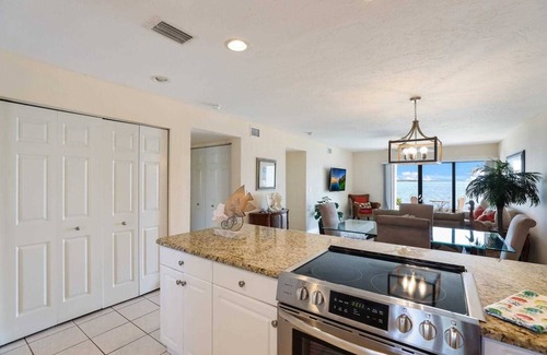 Bradenton Beach Condo | Watch dolphins & pelicans from this 2 bedroom/2 bath waterfront condo.