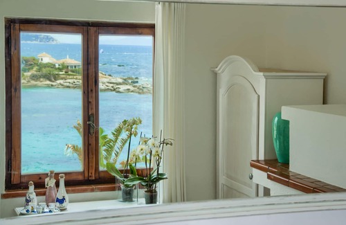 San Stefano House | Water front Villa with terraces and with an amazing view over beach, bay, sunset