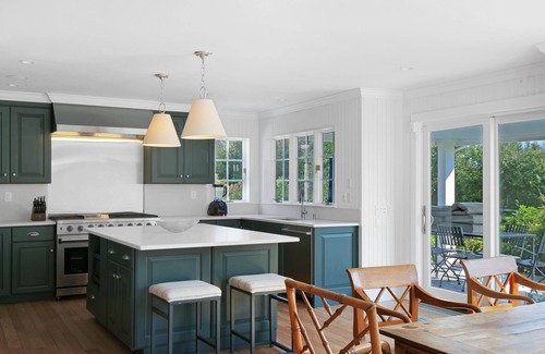 Water Mill House | Water Mill Splendor on Open Farmfield, Minutes to Flying Pt