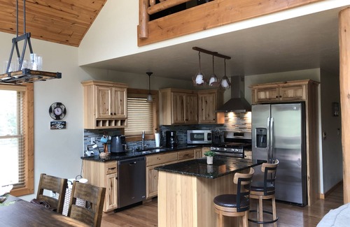 New Lisbon House | Water view 3 acres, near Dells, Cranberry Fest, firepit, private trails