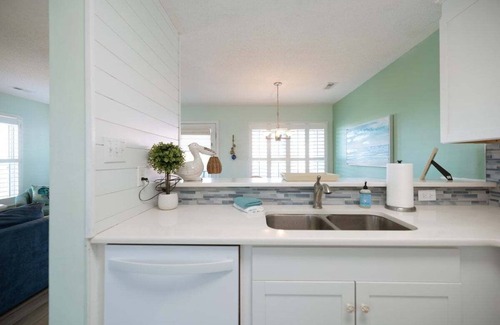 Topsail Beach House | Water Views with Pool and Beach Access!