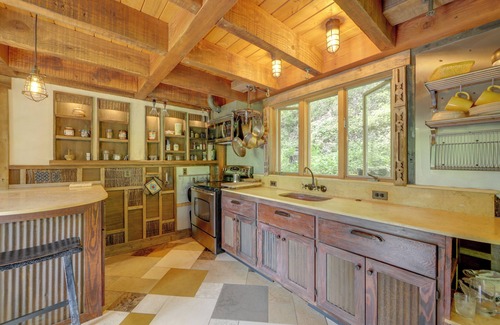 Cullowhee Cabin | Waterfall Views - 'Blue Ghost' Cabin in Cullowhee!