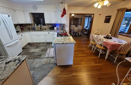 Mackinaw City House | Waterfront! 3000+ sqft w/Games, Hot Tub and Sauna!