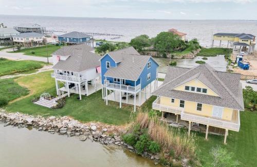 El Lago House | Waterfront 3br Seabrook Bay & Sunset Views!