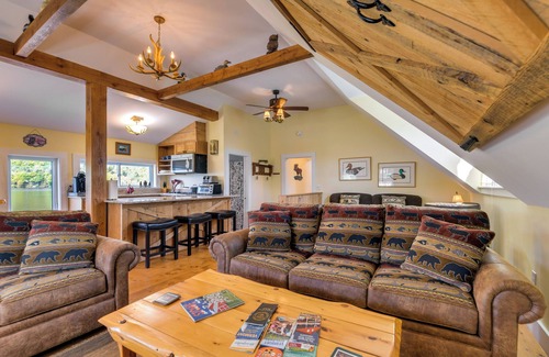 Lake Elmore Apartment | Waterfront Apartment: Beach & Fire Pit Access!