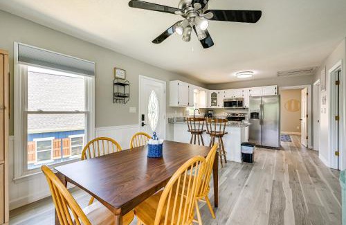 New London House | Waterfront Badin Lake Getaway Boat Dock, Fire Pit