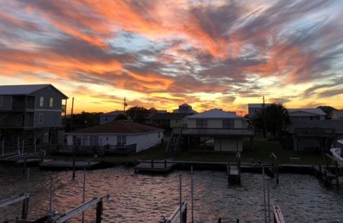 Royal Lagoons House | Waterfront Beach House on Dauphin Island ideal for Boating, Beaching, or Birding