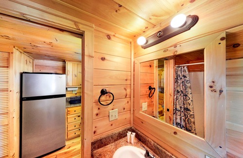 Leesville House | Waterfront cabin on two acres with dock and firepit