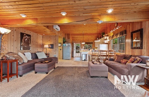 Hayden Lake House | Waterfront Cabin—Private Dock with Boat Slip, Paddle Board for Fun on the Water!