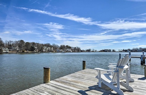 Oyster Harbor Cottage | Waterfront Chesapeake Cottage in Oyster Bay - Dock