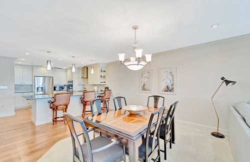 Burnt Store Marina Condo | Waterfront condo with gorgeous view, enclosed lanai, W/D, WiFi & community pool