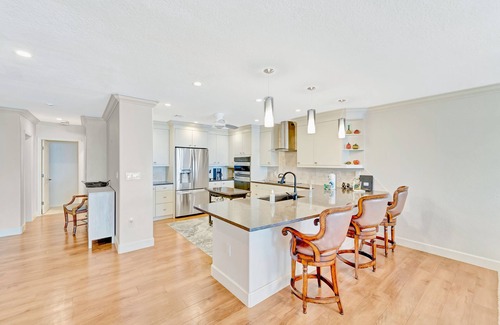 Burnt Store Marina Condo | Waterfront condo with gorgeous view, enclosed lanai, W/D, WiFi & community pool