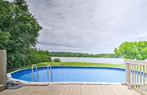 Decatur House | Waterfront Decatur Home w/ Private Pool & Dock!