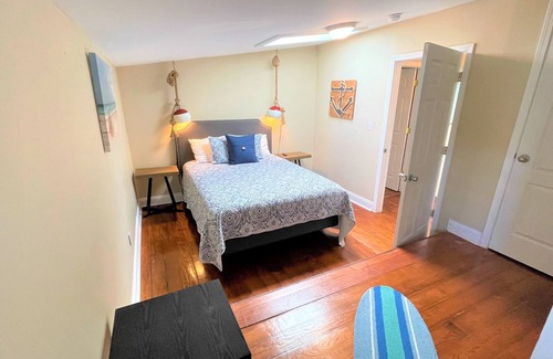 Swansboro Condo | Waterfront, downtown 2 bedroom, 15 minutes from beach!