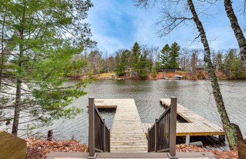 Eagle River House | Waterfront Eagle River Lake Home with Boat Dock
