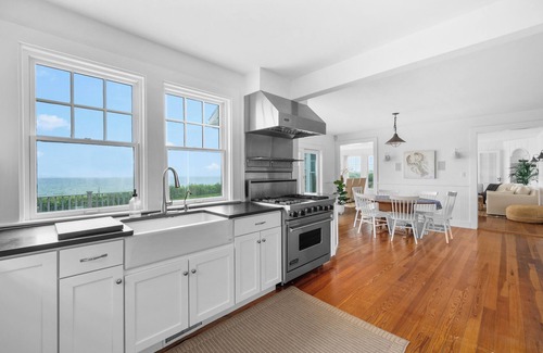 Wianno House | Waterfront Estate in Prestigious Osterville | Private Beach, Pool & Hot Tub and Central AC-Sleeps 15