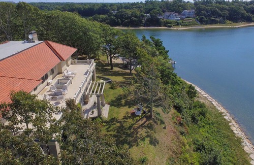 Buzzards Bay House | Waterfront estate with private beach and dock