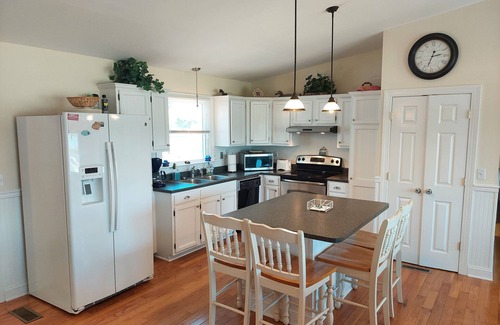 Cambridge House | Waterfront Family Retreat with gorgeous views and a large Deepwater Dock. 5' MLW