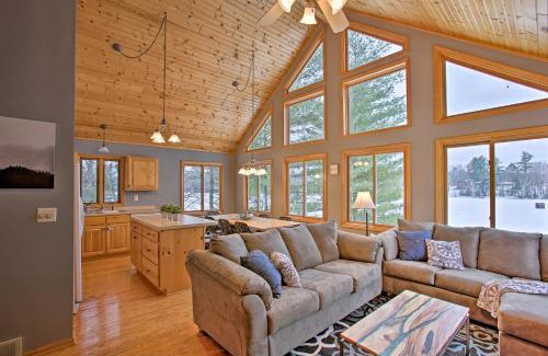 Fife Lake House | Waterfront Fife Lake Cottage Dock, Kayak, Sunroom