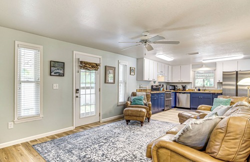 Weeki Wachee Gardens House | Waterfront Florida Abode w/Deck, Grill & Fire Pit