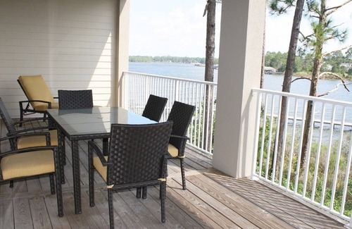 Foley Condo | Waterfront - great fishing, peaceful & quiet, yet close to Tanger Outlets & OWA