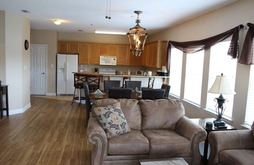 Foley Condo | Waterfront - great fishing, peaceful & quiet, yet close to Tanger Outlets & OWA