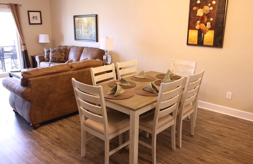 Foley Condo | Waterfront - great fishing, peaceful & quiet, yet close to Tanger Outlets & OWA
