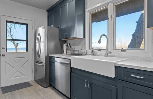 Baileys Harbor House | Waterfront Haven with private beach on Lake Michigan