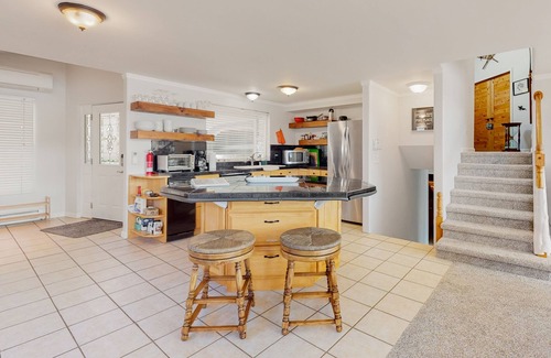 Bainbridge Island House | Waterfront home with private beach, amazing views, great deck, & game room