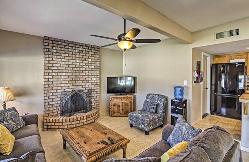 Parker Strip House | Waterfront Home in Parker w/Mtn Views & Dock!