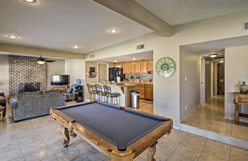 Parker Strip House | Waterfront Home in Parker w/Mtn Views & Dock!