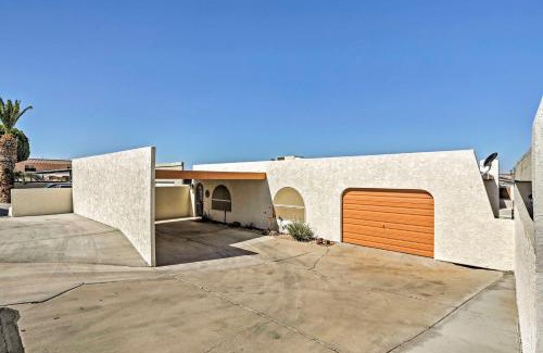 Parker Strip House | Waterfront Home in Parker with Mtn Views and Dock!