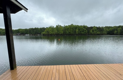 Moneta House | Waterfront home. Private dock, pool table, kayaks, family friendly boat parking