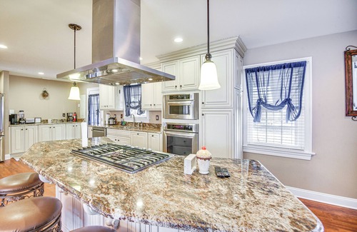 Hampton House | Waterfront Home w/Dock & Yard in Hampton!