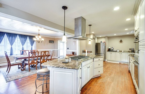Hampton House | Waterfront Home w/Dock & Yard in Hampton!