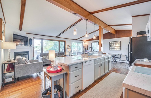 Balsam Lake House | Waterfront Home w/Fire Pit & Deck in Balsam Lake!