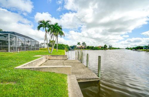 Burnt Store House | Waterfront Home with Private Pool in Cape Coral