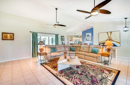 Burnt Store House | Waterfront Home with Private Pool in Cape Coral