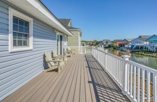 Cherry Grove Beach House | Waterfront Home with Deck in North Myrtle Beach!