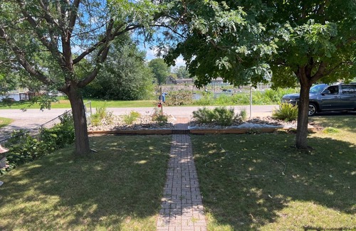 La Crosse House | Waterfront House 2 bdrm, 1 bath, kitchen/dining; New laundry & dock access.