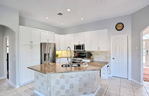 Silver Shores House | Waterfront Island Pool Home, Walk to Beach, dock your boat includes boat lift