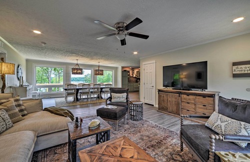 Almo House | Waterfront Kentucky Lake Home w/ Boat Dock!